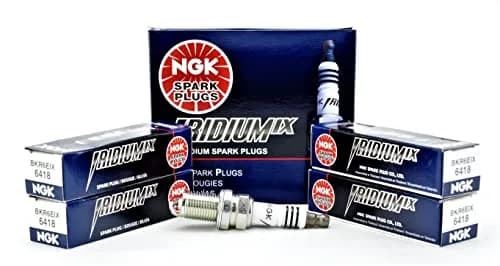 NGK 6418 Iridium IX Spark Plug BKR6EIX - 4 PCS | 14mm x 19mm Thread thumbnail 1