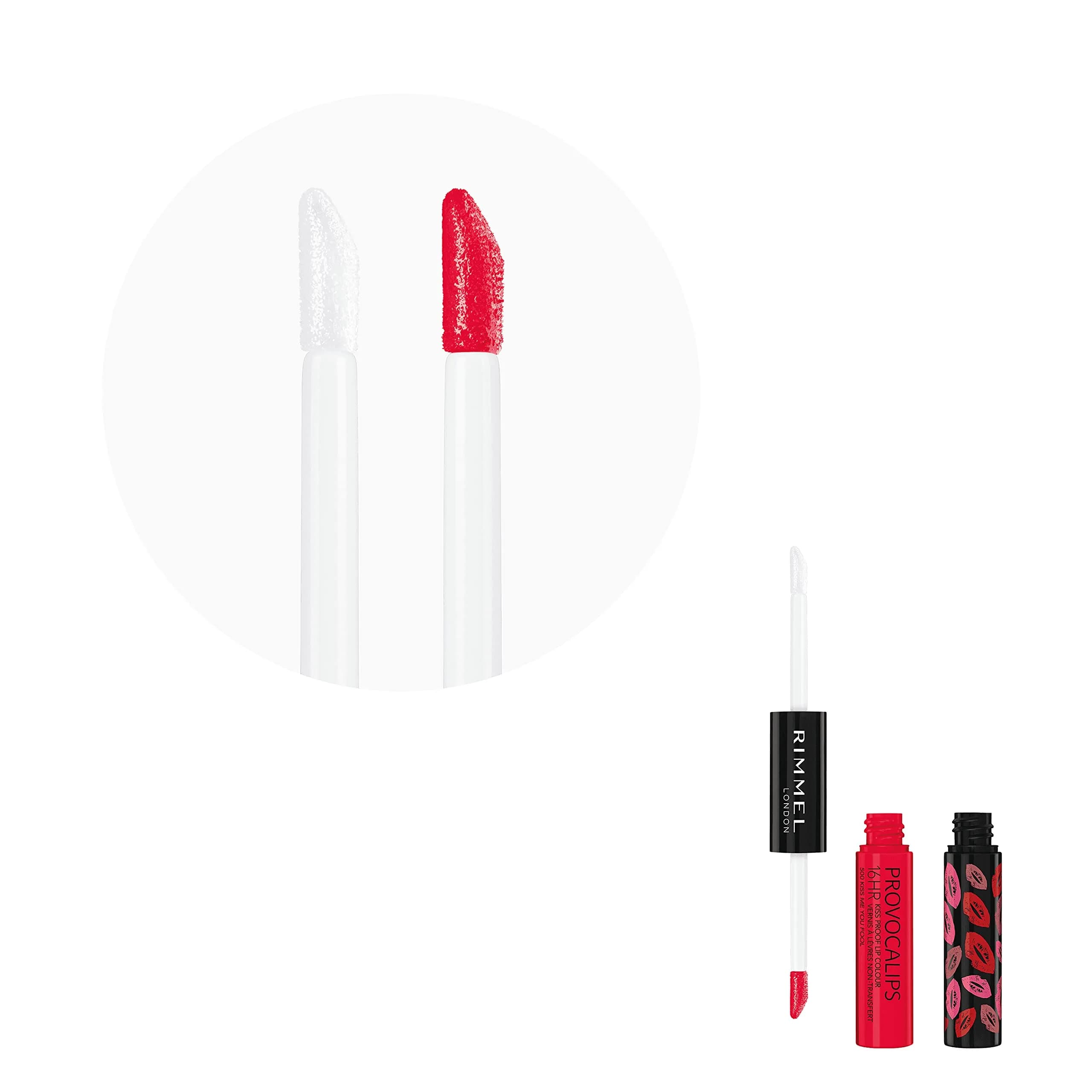 Rimmel London Provocalips 16hr Kiss-Proof Lip Color 500 Kiss Me You Fool, 4ml (0.14 fl.oz) | Long-Lasting Matte Finish - view 7