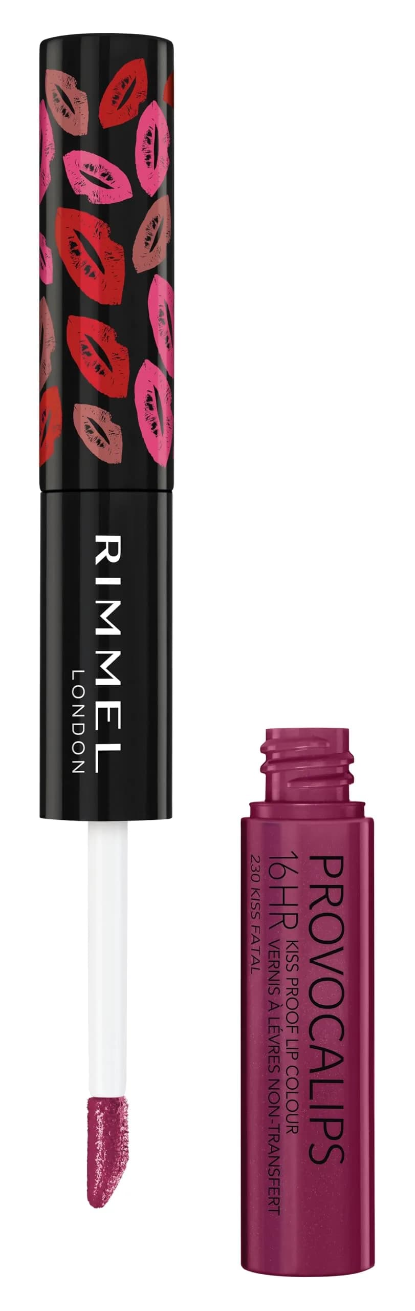 Rimmel London Provocalips Kiss-Proof Lip Color 230 Kiss Fatal 4ml (0.14 Fl Oz) | 16hr Long-Lasting Matte Finish - view 3