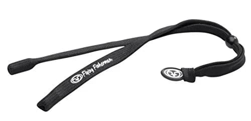 Flying Fisherman Cloth Retainer, Black | Soft, Adjustable Eyewear Strap Fits Most thumbnail 1