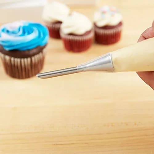 Ateco 230 2 7/8" Bismark Metal Piping Tip | Stainless Steel Pastry Filling Nozzle thumbnail 6