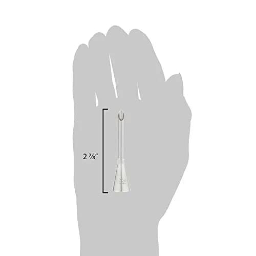 Ateco 230 2 7/8" Bismark Metal Piping Tip | Stainless Steel Pastry Filling Nozzle thumbnail 8