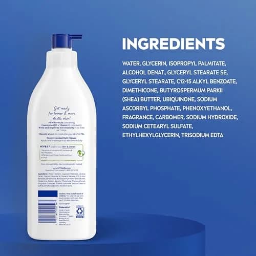 NIVEA Sheer Hydration Skin Firming Body Lotion with Q10 & Vitamin C, 500ml (16.9 Fl Oz) Pack of 3 thumbnail 7