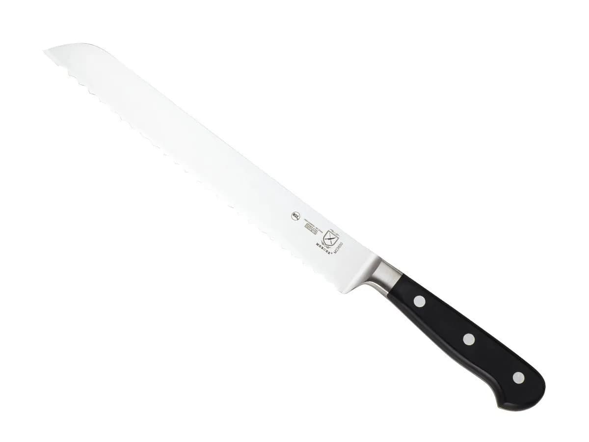 Mercer Culinary Renaissance 9-Inch Bread Knife | Precision Forged German Steel for Long-Lasting Sharpness