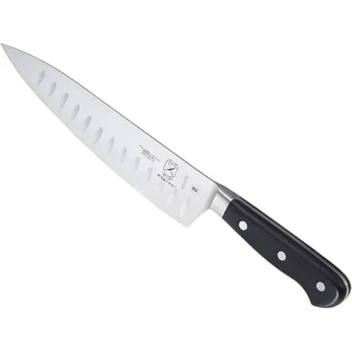 Mercer Culinary Renaissance 8-Inch Granton Edge Slicing Knife | Precision Forged German Steel thumbnail 2