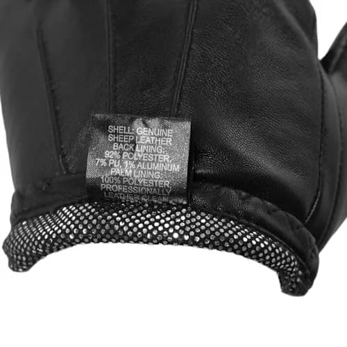 Pratt and Hart Grenadier SmartTek Black Sheepskin Leather Gloves_S | Thermal Sheepskin Gloves for Men thumbnail 8