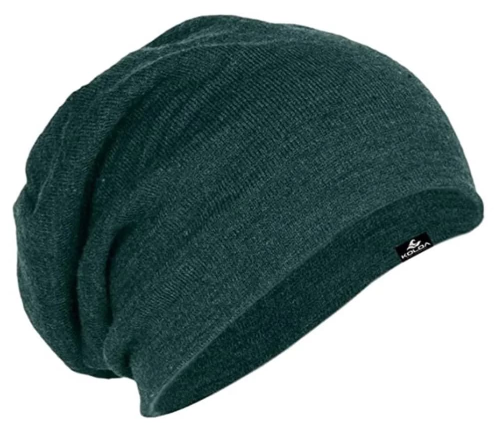 Joe's USA Forest Green Heather Slouchy Beanie | Unisex Winter & Summer Knit Hat