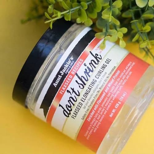Aunt Jackie's Flaxseed Recipes Don't Shrink Elongating Curling Gel 426ml (15 Fl Oz) | Defines Curls, Prevents Dryness thumbnail 5