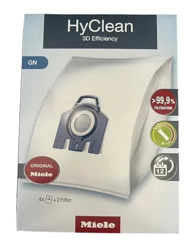 Miele Original AirClean 3D Efficiency GN Vacuum Cleaner Bags | Filters Over 99.9% Dust, Longer Service Life thumbnail 4