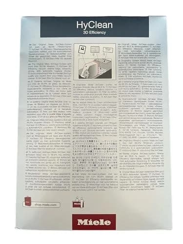 Miele Original AirClean 3D Efficiency GN Vacuum Cleaner Bags | Filters Over 99.9% Dust, Longer Service Life thumbnail 5