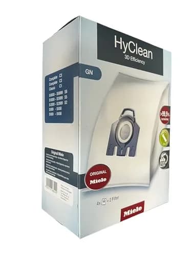 Miele Original AirClean 3D Efficiency GN Vacuum Cleaner Bags | Filters Over 99.9% Dust, Longer Service Life thumbnail 2