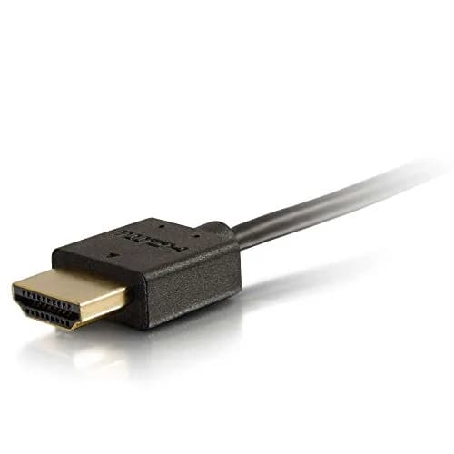C2G HDMI Cable 1ft 4K High Speed 60Hz | Supports 4K UHD, Ethernet, Ultra-Flexible, Low Profile Connectors thumbnail 4