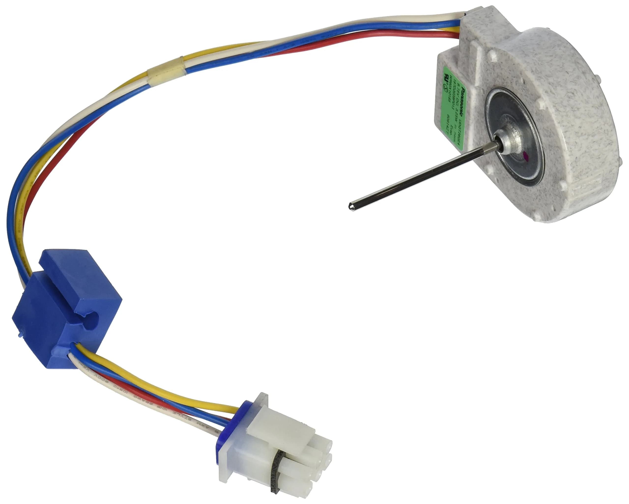 GE WR60X10228 Evaporator Fan Motor 120V (0.3 HP) | Genuine Replacement Part for Refrigerators
