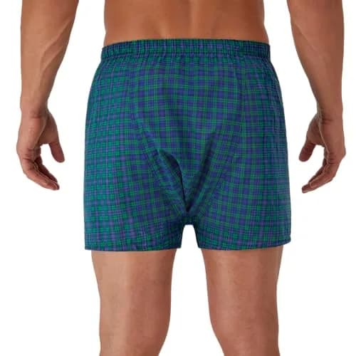 Hanes Men Tagless Boxers Assorted Multi-Packs | Breathable Cotton-Poly Blend, Comfortable Fit, Tagless & Exposed Waistband thumbnail 4