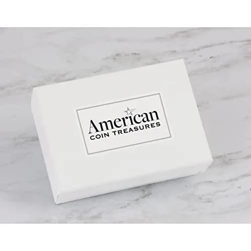 American Coin Treasures JFK Half Dollar Money Clip | Stainless Steel Layered in 24k Gold | Holds Currency & Cards thumbnail 3
