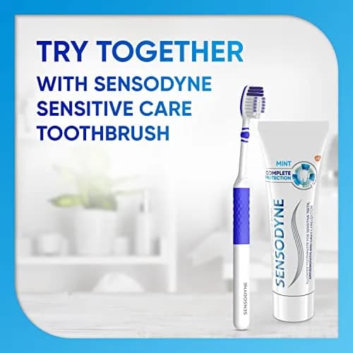 Sensodyne Complete Protection Sensitive Toothpaste 96.4ml (3.4oz) | 7 Benefits for Sensitive Teeth & Enamel thumbnail 7