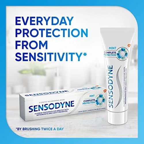 Sensodyne Complete Protection Sensitive Toothpaste 96.4ml (3.4oz) | 7 Benefits for Sensitive Teeth & Enamel thumbnail 3