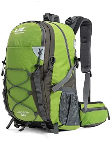 Diamond Candy 40L Hiking Backpack Waterproof Daypack for Men and Women | 40L Capacity, Waterproof Nylon, Breathable Mesh, Multiple Pockets thumbnail 1