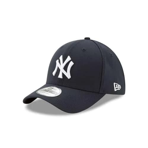 New Era MLB New York Yankees Team Classic 39Thirty Stretch Fit Cap, Black, Small/Medium thumbnail 1