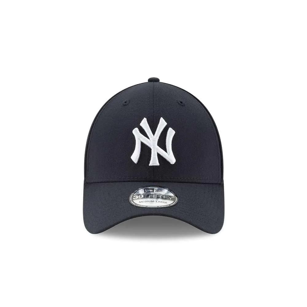 New Era MLB New York Yankees Team Classic 39Thirty Stretch Fit Cap, Black, Small/Medium - view 2