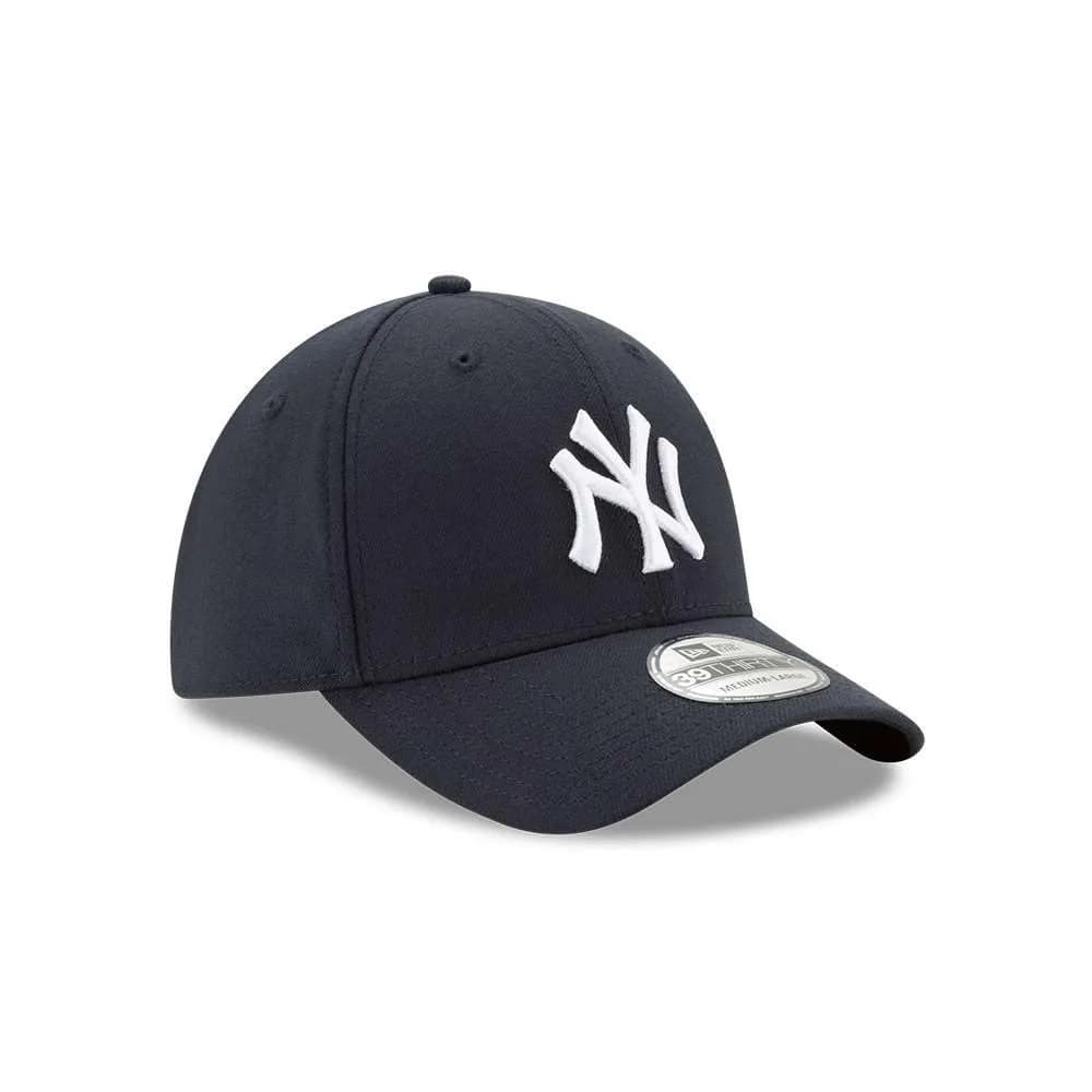 New Era MLB New York Yankees Team Classic 39Thirty Stretch Fit Cap, Black, Small/Medium - view 3