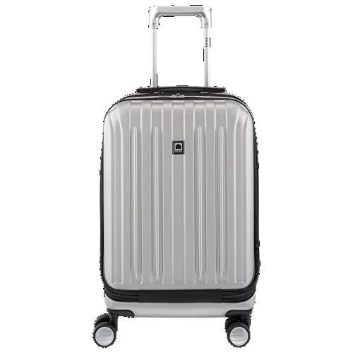 DELSEY PARIS Titanium Hardside Expandable Luggage with Spinner Wheels Carry-On 19 Inch | Impact-Resistant & Lightweight thumbnail 1