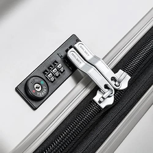 DELSEY PARIS Titanium Hardside Expandable Luggage with Spinner Wheels Carry-On 19 Inch | Impact-Resistant & Lightweight thumbnail 2
