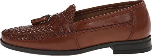 Nunn Bush Strafford Woven Moc Toe Loafer Cognac 10.5 | Classic Casual & Dress Shoe thumbnail 2