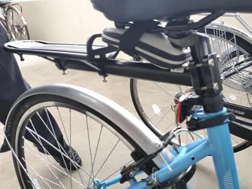 Outtag Bike Rear Rack Aluminum Alloy Bicycle Cargo Rack Max Weight 22lb | Durable & Adjustable thumbnail 5