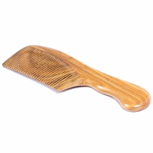 Breezelike Fine Tooth Wooden Hair Comb 7.1" | Detangling & Anti-Static thumbnail 3