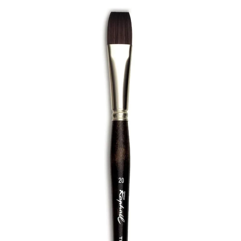 Raphael Textura 870 Flat Brush Size 20 (0.64 cm) | For Impasto & Thick Paints - view 2