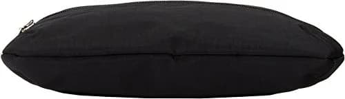 Baggallini Big Zipper Travel Crossbody Bag Black 28cm (11in) | Machine Washable & RFID-Protected thumbnail 2