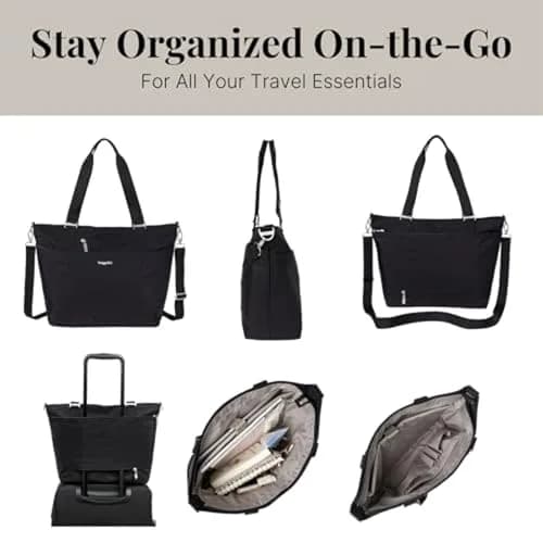Baggallini Avenue Tote Bag 46cm (18") x 30.5cm (12") | Perfect Carry-On for Travel and Everyday Use thumbnail 7