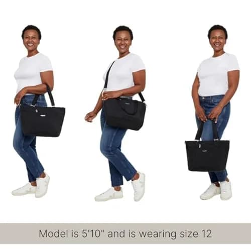 Baggallini Avenue Tote Bag 46cm (18") x 30.5cm (12") | Perfect Carry-On for Travel and Everyday Use thumbnail 2