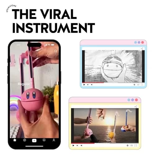 Otamatone White Electronic Synthesizer Musical Instrument Toy | Fun & Easy to Play thumbnail 5