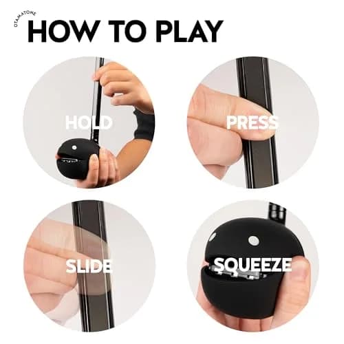 Otamatone Black Japanese Electronic Synthesizer Musical Instrument Toy | Fun & Easy to Play thumbnail 2