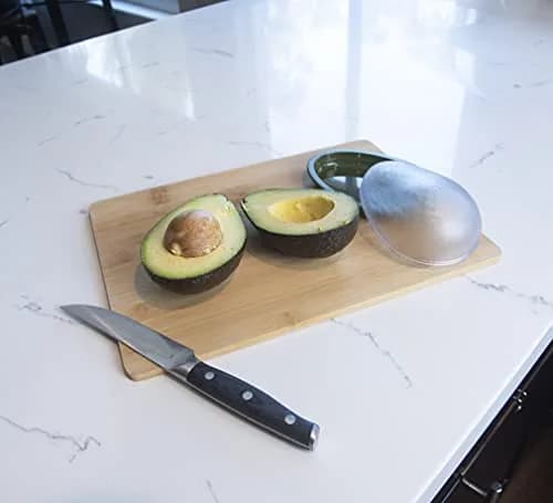 Joie Fresh Pod Avocado Storage Container with Clear Snap-On Lid, Keeps Leftover Half Flavorful and Firm in Fridge, Reusable Kitchen Gadget, BPA Free, Dishwasher Safe (1 Count) thumbnail 2