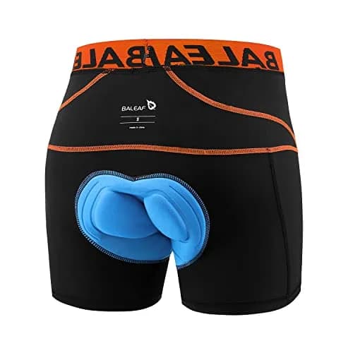 baleaf Men's 3D Padded Bike Shorts Cycling Underwear XL | Breathable & Moisture-Wicking for Long Rides thumbnail 4