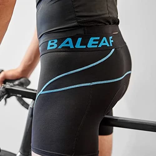 baleaf Men's 3D Padded Bike Shorts Cycling Underwear XL | Breathable & Moisture-Wicking for Long Rides thumbnail 9