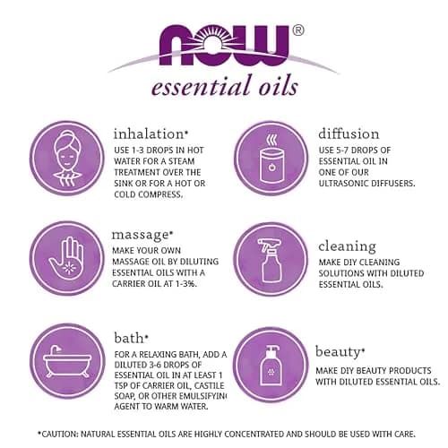 NOW Foods Rosemary Essential Oil Steam Distilled 60ml (2 fl. oz) | Uplifting Aroma for Aromatherapy thumbnail 4