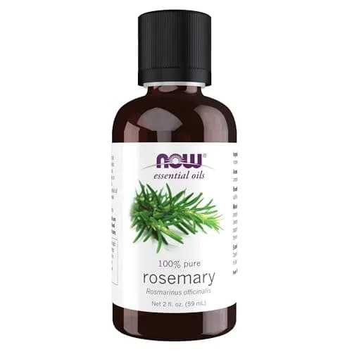 NOW Foods Rosemary Essential Oil Steam Distilled 60ml (2 fl. oz) | Uplifting Aroma for Aromatherapy thumbnail 1