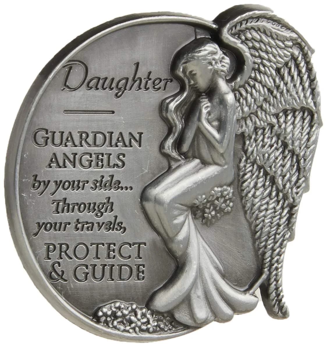 AngelStar Daughter Guardian Angel Visor Clip Accent 6.35cm (2.5-Inch) | Metal Clip for Safe Driving - view 3
