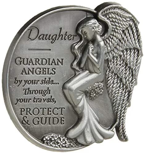 AngelStar Daughter Guardian Angel Visor Clip Accent 6.35cm (2.5-Inch) | Metal Clip for Safe Driving thumbnail 3