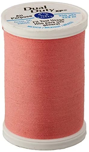 Coats & Clark Dual Duty XP All Purpose Sewing Thread 250 yd (228.6 m) Coral | Strong Polyester for Machine & Hand Sewing thumbnail 1