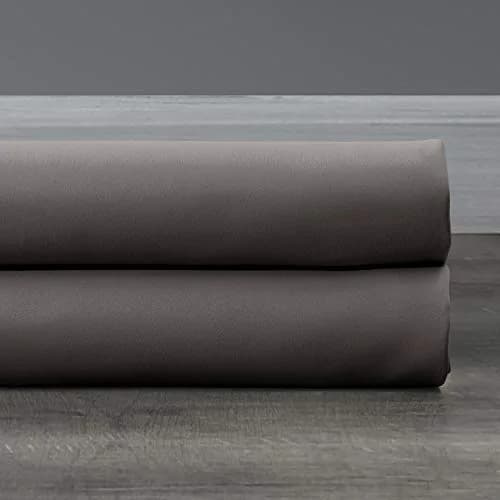 HPD Half Price Drapes Extra Wide Room Darkening Curtains 100 x 108 | Neutral Grey, Unlined, 75-80% Light Block thumbnail 6