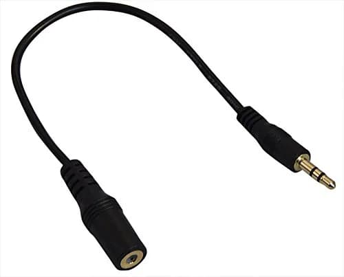 YCS basics 3.5mm Smartphone TRRS Headset to TRS Headphones Adapter (Removes the Microphone Channel) | Converts TRRS to TRS for Headphones thumbnail 1