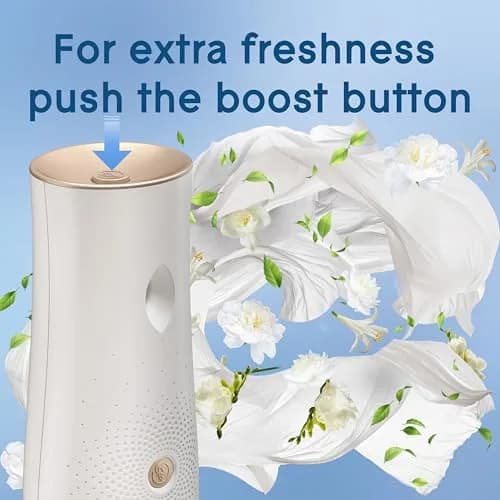 Glade Automatic Spray Air Freshener Refill Clean Linen 2 Count 185ml (6.2 Fl Oz) | Timed Fragrance Release thumbnail 6