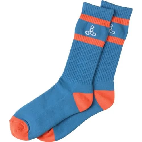 Triple Eight Icon Socks – Cotton Blend, Ribbed Sport Fit, Logo Detail | One Size Fits Most thumbnail 1