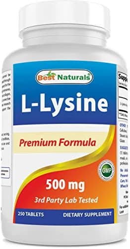 Best Naturals L-Lysine 500 mg 250 Tablets | Supports Immune & Skin Health thumbnail 4