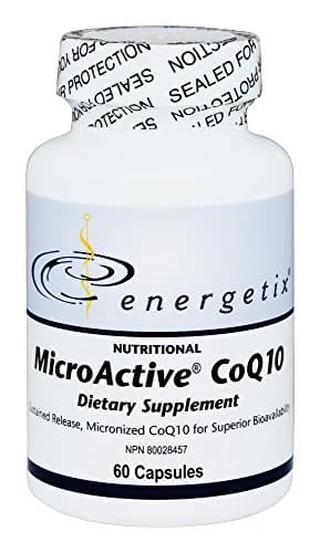 Energetix MicroActive CoQ10 60 Caps | Supports Heart & Energy (70-120 chars) thumbnail 1